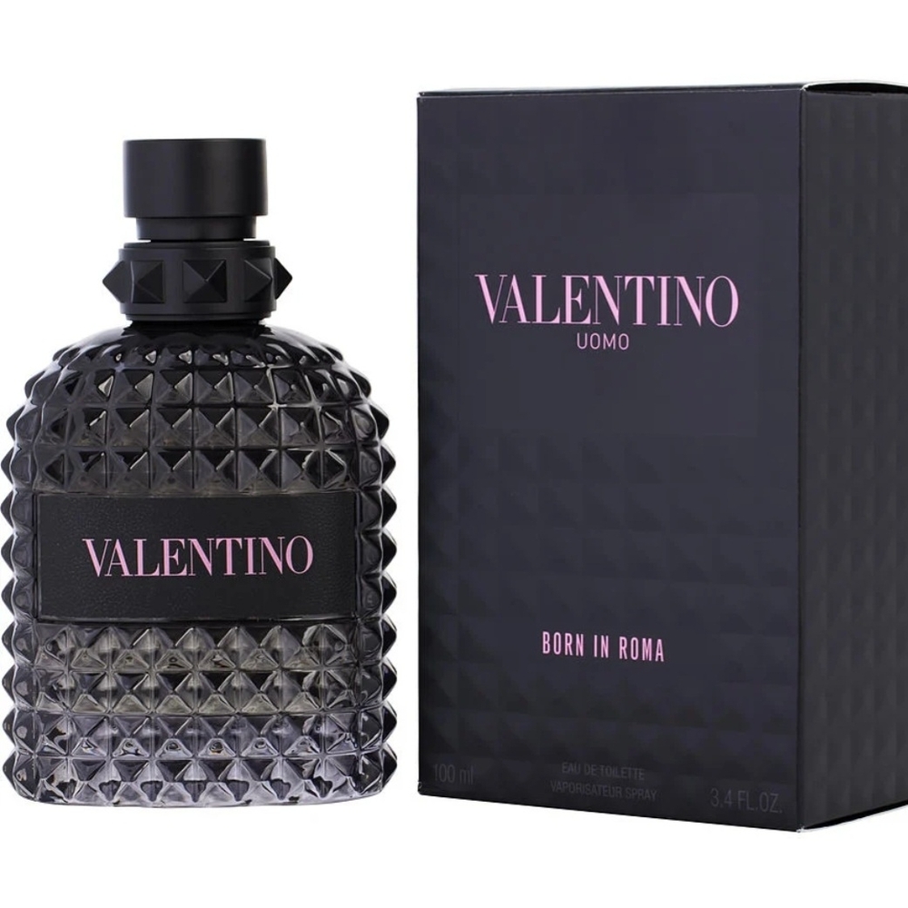 Valentino Uomo Born in Roma Eau de Toilette - Black and Pink
